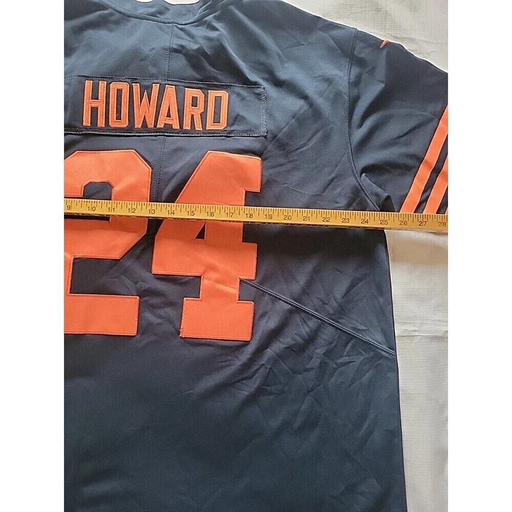 NFL Men's Bears Jersey XXL Howard 24 Navy Blue